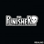 Comic Book Title Logo - Punisher - Nalepnica