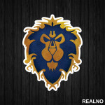 Alliance Golden Logo - World of Warcraft - Nalepnica