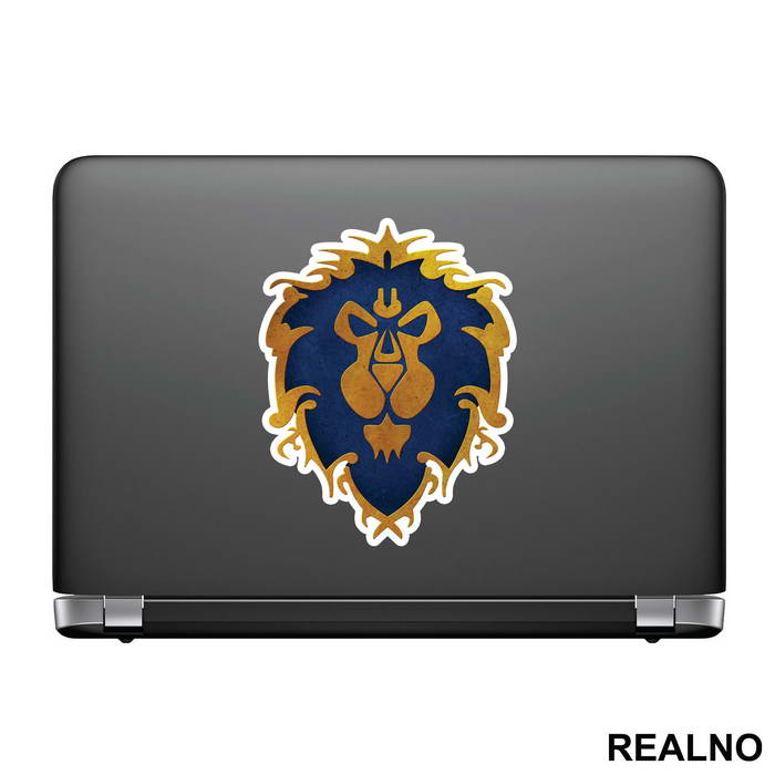 Alliance Golden Logo - World of Warcraft - Nalepnica