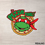 It's Pizza Time - Raphael - Nindža Kornjače - Nalepnica