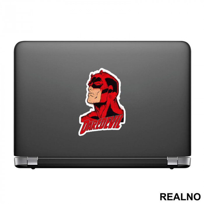 Drawing And Logo - Daredevil - Nalepnica