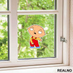 Stewie Says Hi - Family Guy - Nalepnica