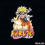 Transforming Into Kurama Mode - Naruto - Nalepnica
