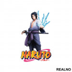 Sasuke Chidori In The Hand - Naruto - Nalepnica