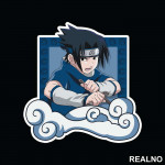 Young Sasuke Portrait - Naruto - Nalepnica