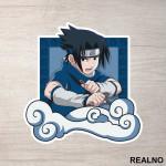 Young Sasuke Portrait - Naruto - Nalepnica
