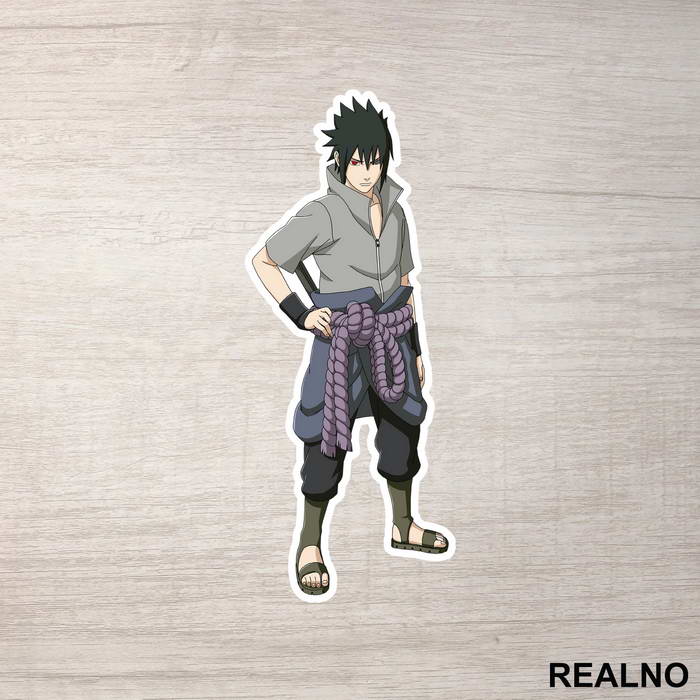 Teen Sasuke Standing - Naruto - Nalepnica
