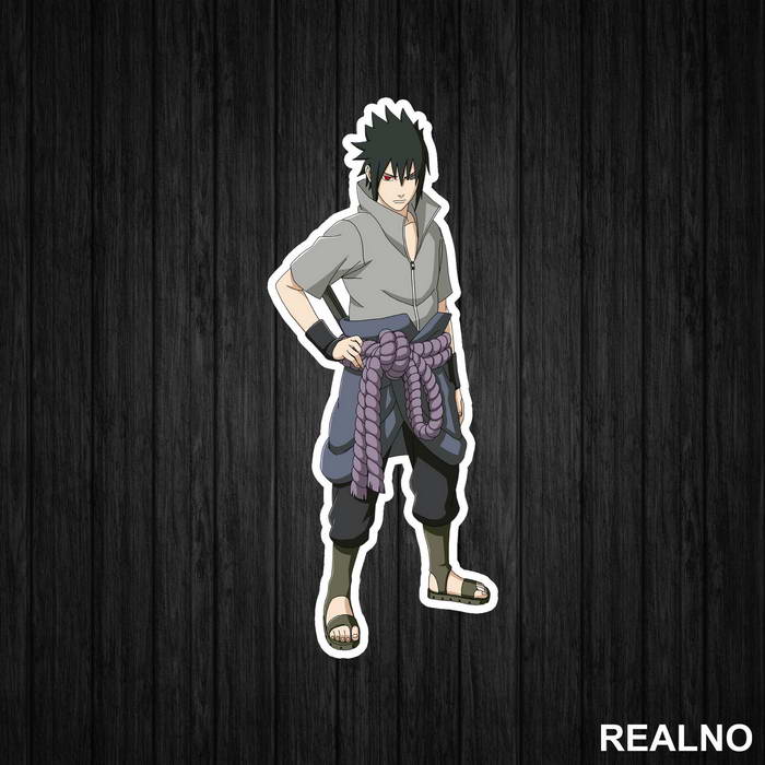 Teen Sasuke Standing - Naruto - Nalepnica