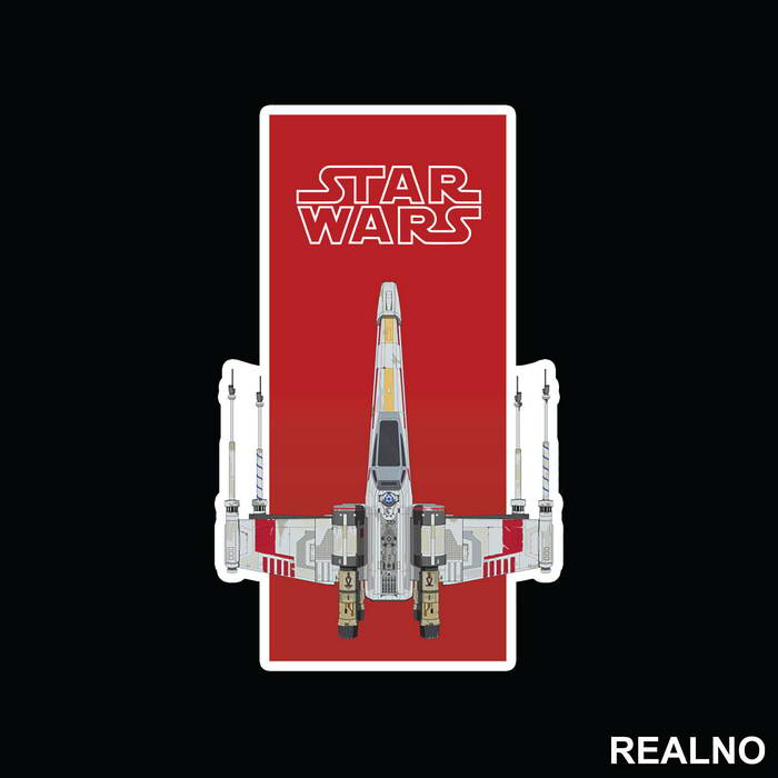 Rebel Alliance Starfighter - Star Wars - Nalepnica