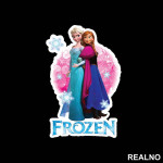 Elsa I Ana - Zaleđeno kraljevstvo - Frozen - Nalepnica