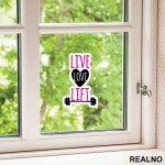 Live, Love, Lift - Trening - Nalepnica
