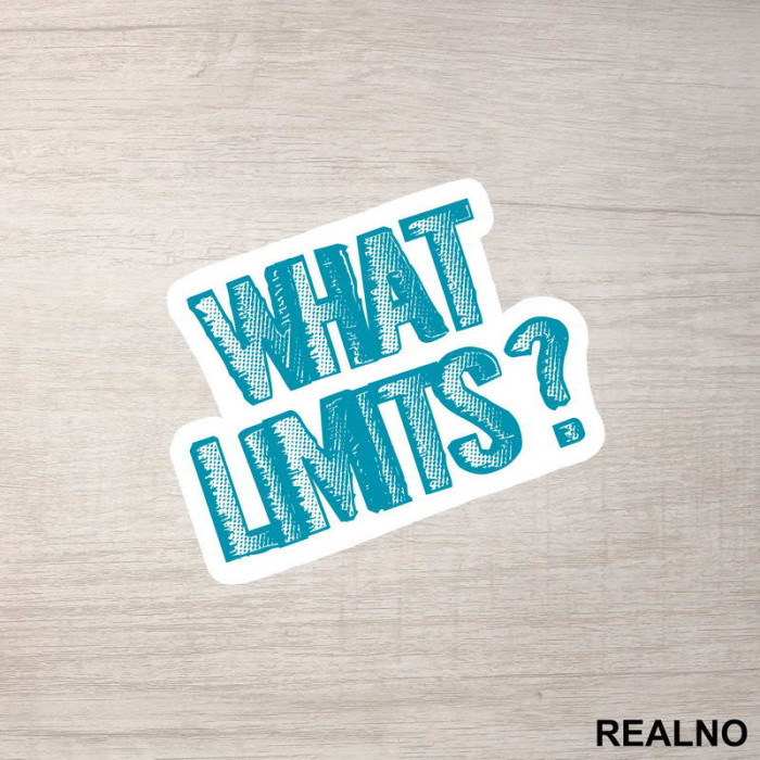 What Limits? - Trening - Nalepnica