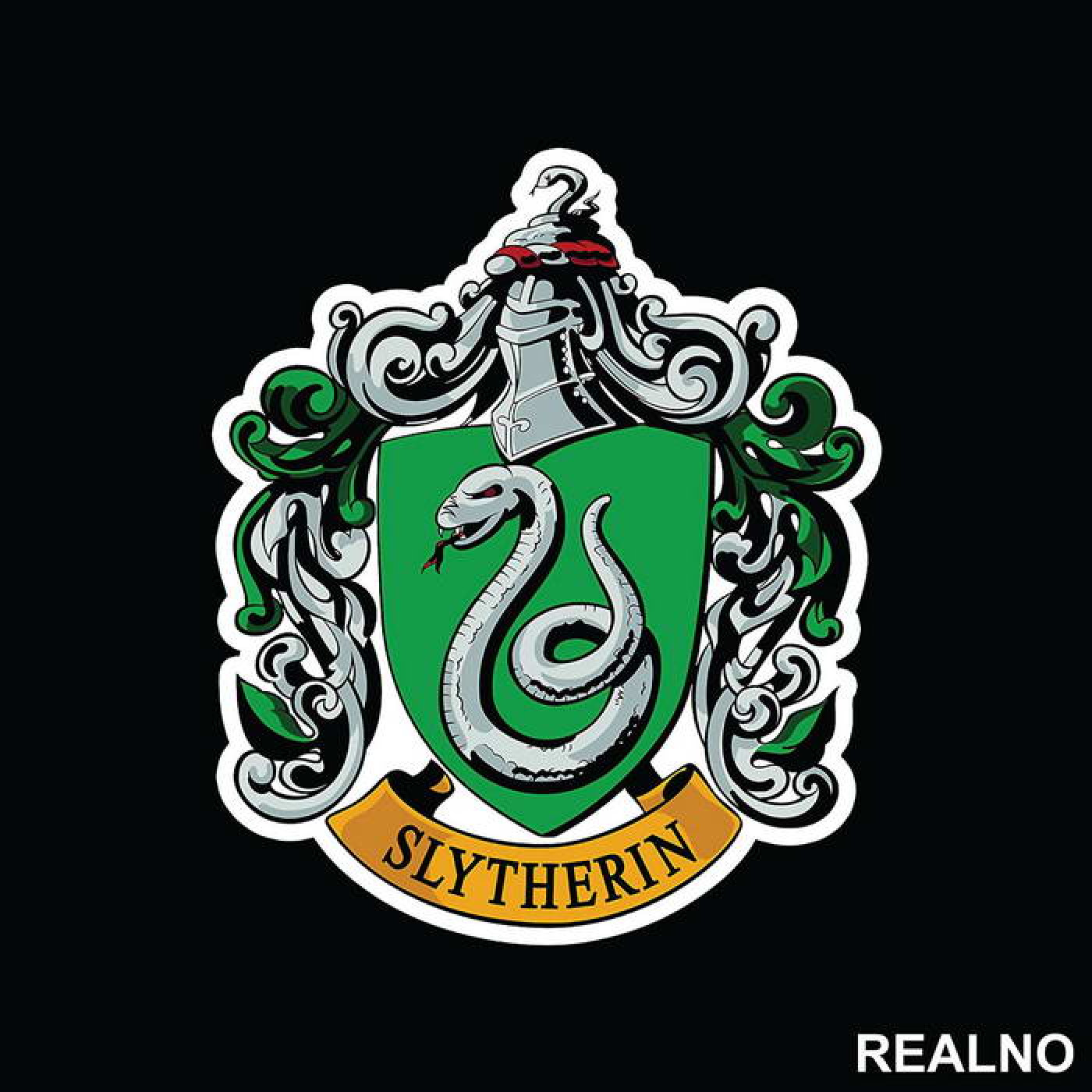 Slytherin Logo - Harry Potter - Nalepnica