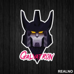 Galvatron Head - Transformers - Nalepnica