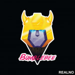 Bumblebee Head - Transformers - Nalepnica
