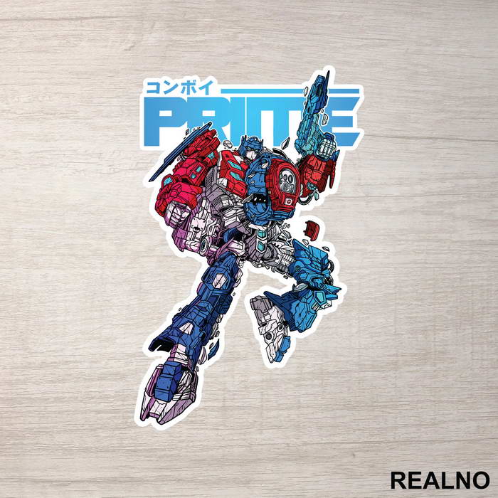 Prime Time - Transformers - Nalepnica