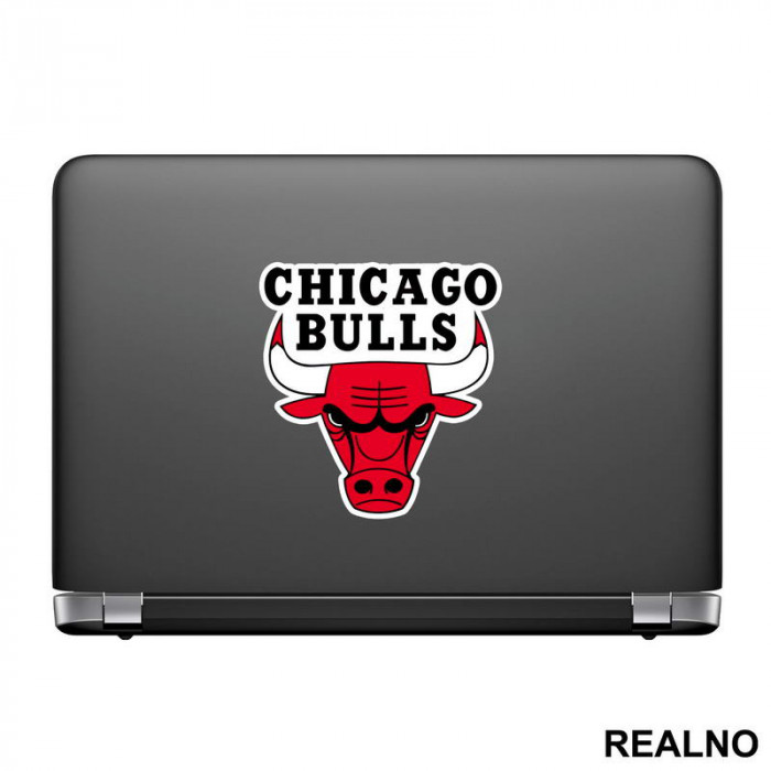 Chicago Bulls Logo - NBA - Košarka - Nalepnica