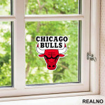 Chicago Bulls Logo - NBA - Košarka - Nalepnica