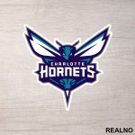 Charlotte Hornets Logo - NBA - Košarka - Nalepnica