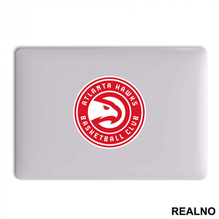Atlanta Hawks Logo - NBA - Košarka - Nalepnica
