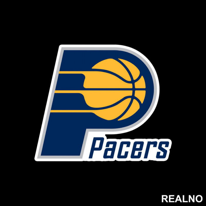 Indiana Pacers Logo - NBA - Košarka - Nalepnica