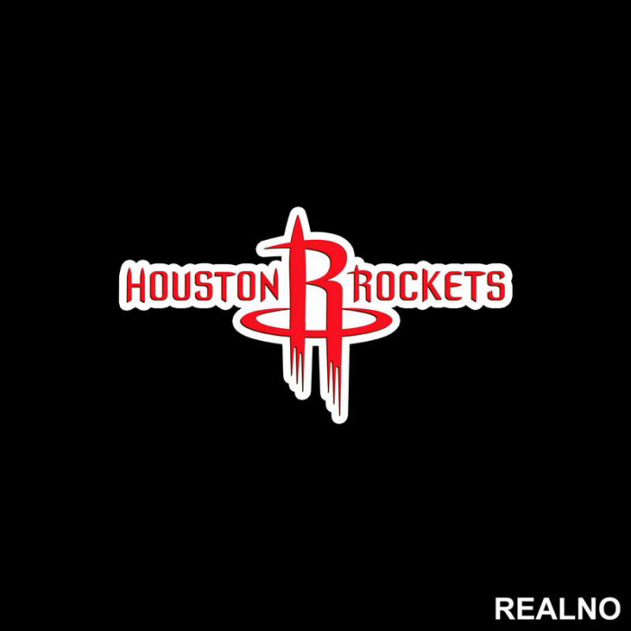 Huston Rockets Logo - NBA - Košarka - Nalepnica