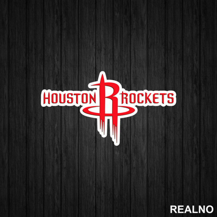 Huston Rockets Logo - NBA - Košarka - Nalepnica