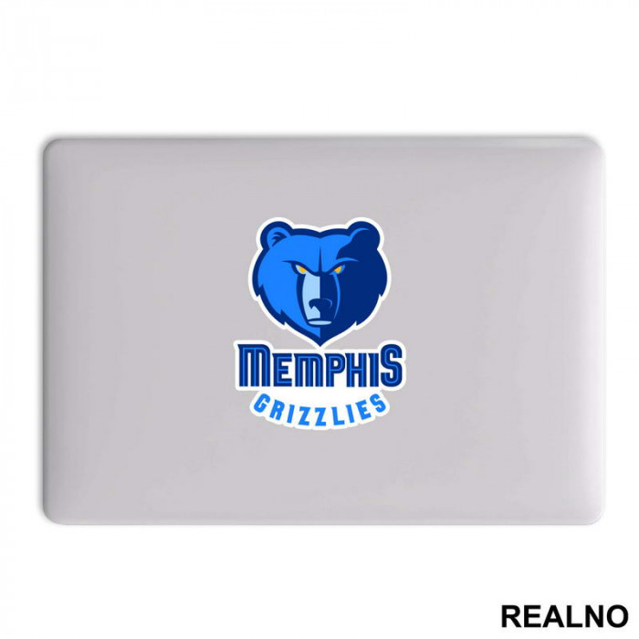Memphis Grizzlies Logo - NBA - Košarka - Nalepnica