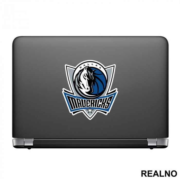 Dallas Mavericks Logo - NBA - Košarka - Nalepnica