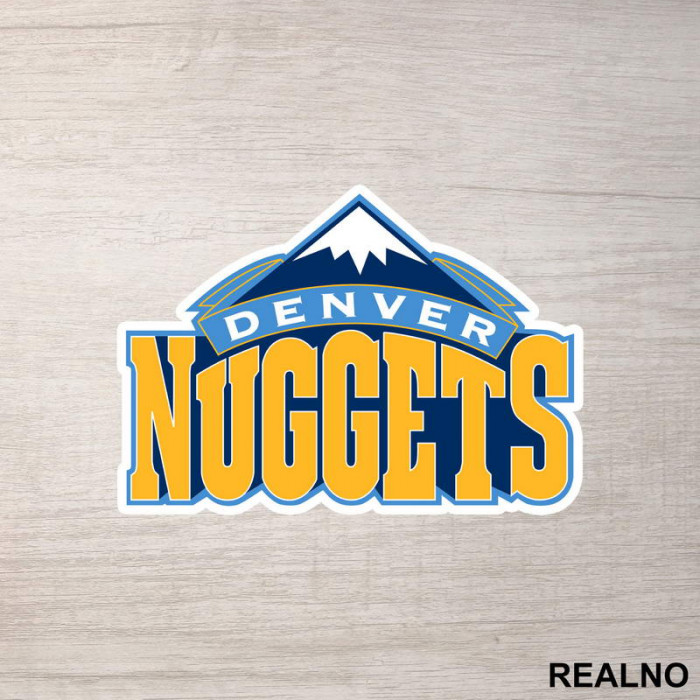 Denver Nuggets Logo - NBA - Košarka - Nalepnica