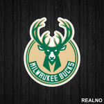 Milwaukee Bucks Logo - NBA - Košarka - Nalepnica