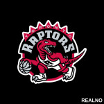 Toronto Raptors Logo - NBA - Košarka - Nalepnica