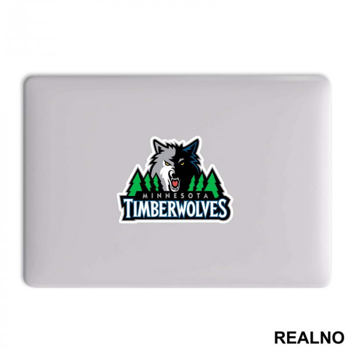 Minnesota Timberwolves Logo - NBA - Košarka - Nalepnica