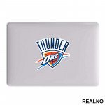 Oklahoma Thunder Logo - NBA - Košarka - Nalepnica