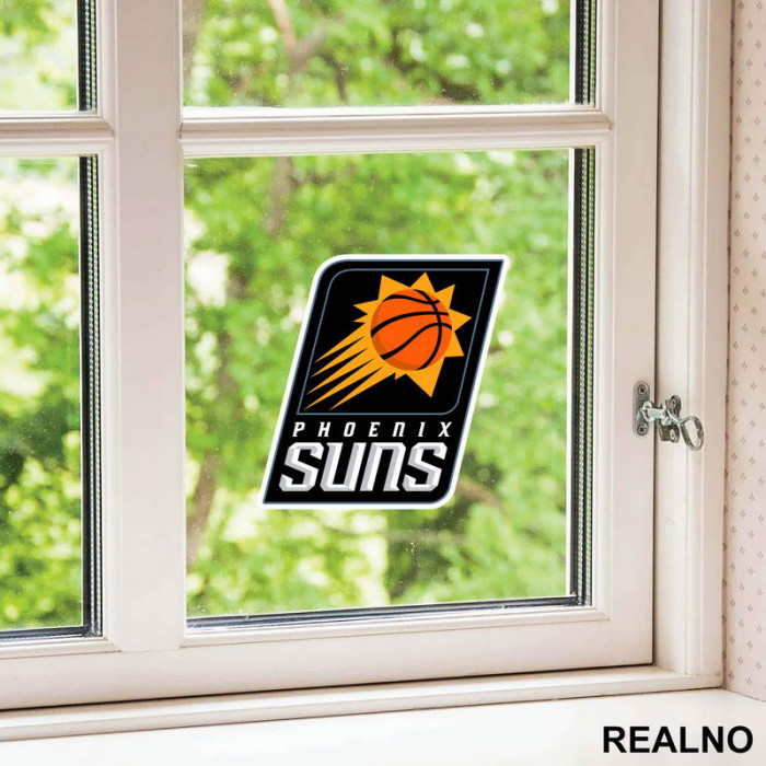 Phoenix Suns Logo - NBA - Košarka - Nalepnica
