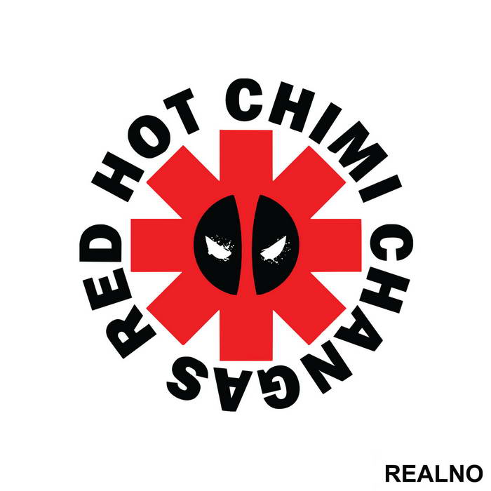 Red Hot Chimichangas - Deadpool - Nalepnica