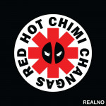 Red Hot Chimichangas - Deadpool - Nalepnica