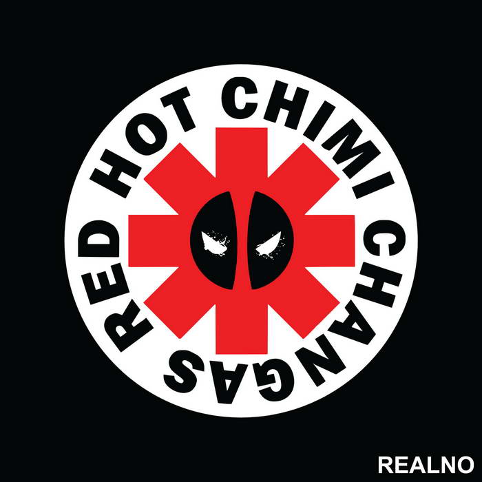 Red Hot Chimichangas - Deadpool - Nalepnica