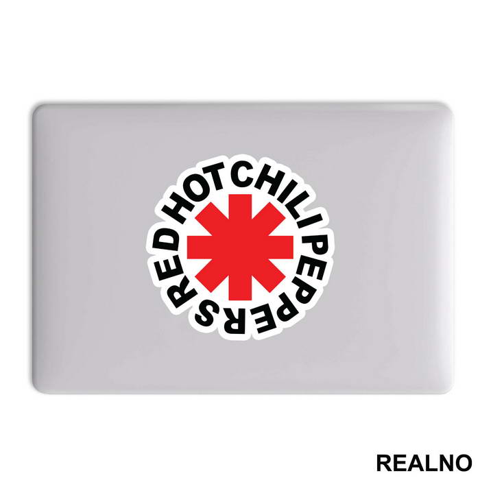 Red Hot Chili Peppers - RHCP - Logo - Muzika - Nalepnica
