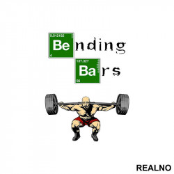 Bending Bars - Trening - Nalepnica Bending Bars - Trening - Nalepnica