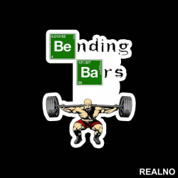 Bending Bars - Trening - Nalepnica Bending Bars - Trening - Nalepnica