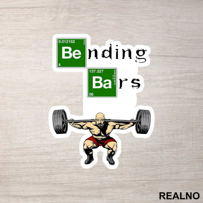Bending Bars - Trening - Nalepnica