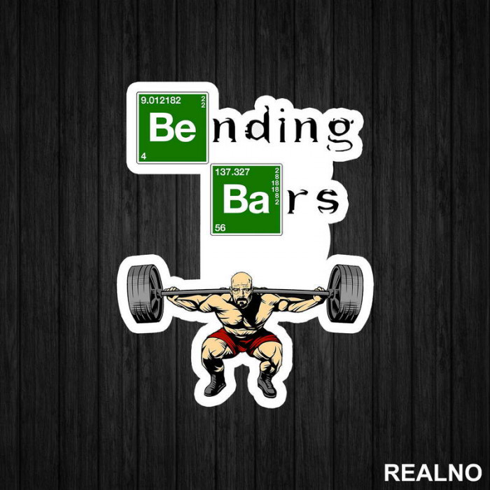 Bending Bars - Trening - Nalepnica