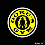 Goku's Gym - Trening - Nalepnica