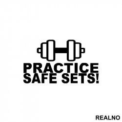 Practic Safe Sets - Trening - Nalepnica Practic Safe Sets - Trening - Nalepnica