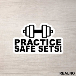 Practic Safe Sets - Trening - Nalepnica Practic Safe Sets - Trening - Nalepnica