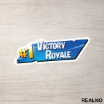 Victory Royal - Fortnite - Nalepnica