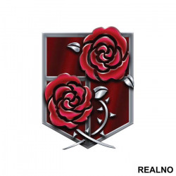 3D The Garrison - Attack On Titan - Nalepnica 3D The Garrison - Attack On Titan - Nalepnica
