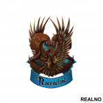 Ravenclaw Blue Banner - Harry Potter - Nalepnica