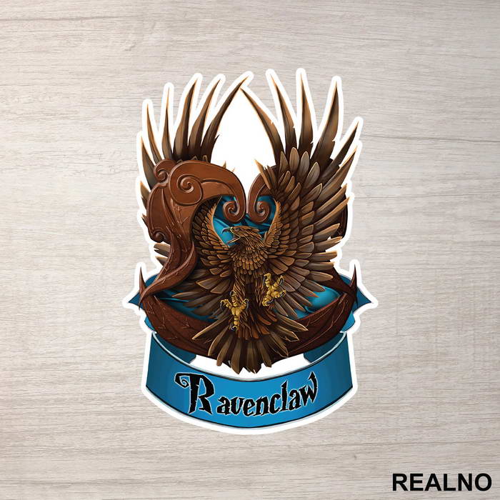Ravenclaw Blue Banner - Harry Potter - Nalepnica